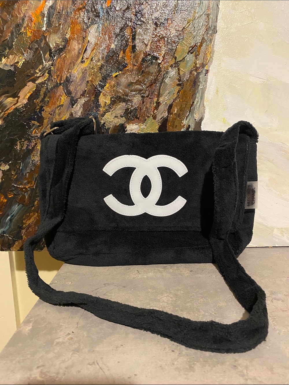 Black Precision VIP Crossbody Bag